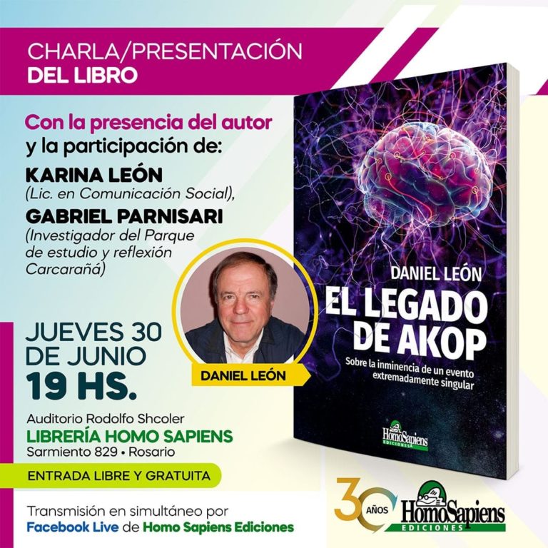 Daniel León presenta «El Legado de Akop», sobre la inminente singularidad que transformará a la humanidad