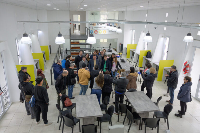 El intendente Raimundo inauguró la primera etapa del Coworking Municipal de San Lorenzo