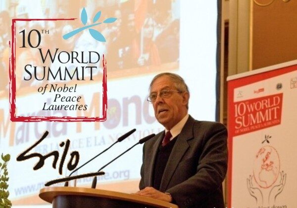 VIDEO: SILO HABLA AL MUNDO DESDE LA CUMBRE ANUAL DE LOS PREMIOS NOBEL DE LA PAZ EN BERLIN VIDEO: SILO HABLA AL MUNDO DESDE LA CUMBRE ANUAL DE LOS PREMIOS NOBEL DE LA PAZ EN BERLIN
